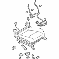 OEM Infiniti M37 Cushion Assy-Front Seat - 87300-1PM0B