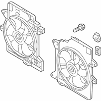 OEM Mercury Fan Assembly - 5L8Z-8C607-HB