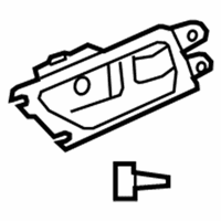 OEM 2017 Lexus GS450h Front Door Inside Handle Sub-Assembly, Left - 69280-30060