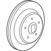 OEM 2019 Jeep Wrangler Rotor-Brake - 68273464AB