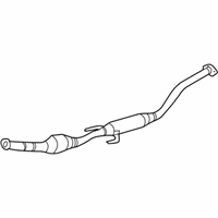 OEM Toyota Celica Pipe Assembly - 17410-22480