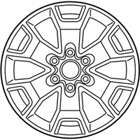 OEM 2015 Nissan Frontier Wheel-Aluminum - 40300-9BK9A