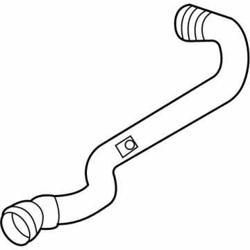 OEM BMW X3 HOSE, RADIATOR-ENGINE - 17-12-8-670-666