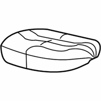 OEM Mercury Seat Cushion Pad - 3L2Z-7863841-BA