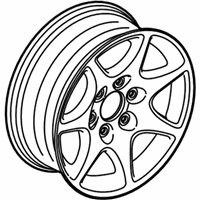 OEM 2020 Chevrolet Tahoe Spare Wheel - 20942019