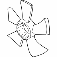 OEM 2009 Acura TL Fan, Cooling - 19020-RK2-A71