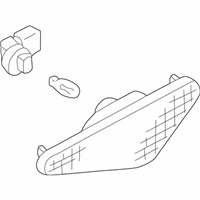 OEM Infiniti I30 Lamp Assembly-Side Marker, LH - 26185-3Y300