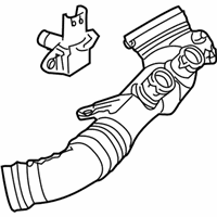 OEM 2007 BMW 335i Charged Air Induction Tract - 11-65-7-556-554