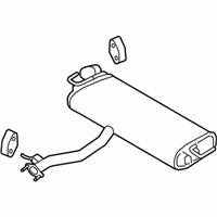 OEM 2020 Hyundai Kona Rear Muffler Assembly - 28710-J9120