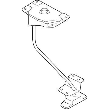 OEM Hyundai CARRIER ASSY-SPARE WHEEL - 62800-P2000