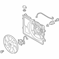 OEM 2011 Kia Forte Koup Blower Assembly-Radiator - 253801M050