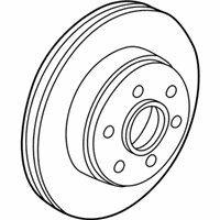 OEM 2003 Dodge Durango Brake Rotor - 52010418AA