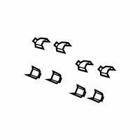 OEM 2020 Ram 2500 Spring-Disc Brake Pad - 68461586AB