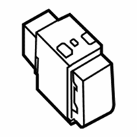 OEM 2018 Nissan NV1500 Switch Assembly Heat Seat - 25500-9N01B