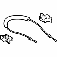 OEM 2019 Acura MDX Wire Assembly, Hood Remote - 74140-TZ5-A00