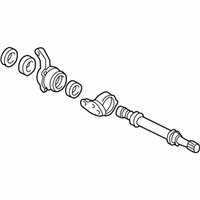 OEM 1992 Acura NSX Shaft Assembly, Half (Mt) - 44500-SL0-010