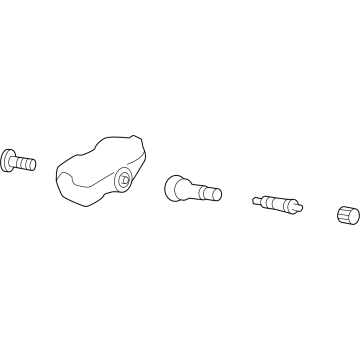 OEM Toyota GR86 TPMS Sensor - SU003-09715