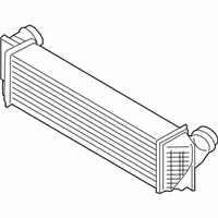 OEM 2016 BMW 640i Gran Coupe Charge-Air Cooler - 17-11-7-605-664