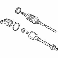 OEM Lexus IS300 Shaft Assembly, Front Drive - 43410-30050