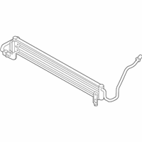 OEM 2010 BMW 550i Power Steering Cooler Front - 17-21-7-559-961