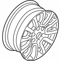 OEM 2019 Ford Ranger Wheel, Alloy - KB3Z-1007-B