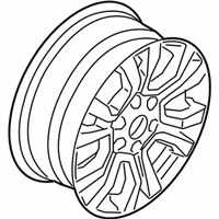 OEM 2020 Ford Ranger Wheel, Alloy - KB3Z-1007-E