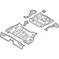 OEM Lincoln Corsair PAN ASY - FLOOR - LX6Z-7811215-C