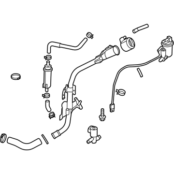 OEM Kia K5 Filler Neck Assembly-FUE - 31030L3600