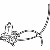 OEM 2006 Lexus SC430 Motor Assy, Power Window Regulator, LH - 85720-24040