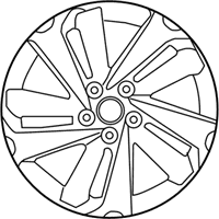 OEM 2017 Lexus NX200t Wheel, Disc - 42611-78110