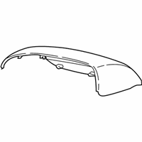 OEM 2019 Hyundai Elantra GT Rear View Mirror Scalp, Right, Exterior - 87626-G3020