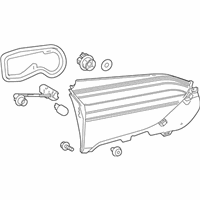 OEM Toyota RAV4 Prime Back Up Lamp - 81580-0R060