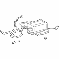 OEM 2013 Lexus LS600h Charcoal Canister Assembly - 77740-50143