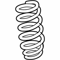OEM 2005 Toyota Tacoma Coil Spring - 48131-04581