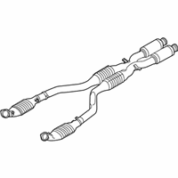 OEM 2011 BMW M3 Catalytic Converter - 18-30-7-848-117