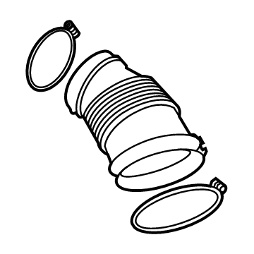 OEM 2022 BMW M5 Filtered Air Duct - 13-71-7-852-384