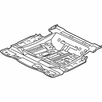 OEM Lexus RX450hL Pan, Center Floor L/BOL - 58211-48920