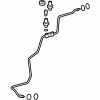 OEM Toyota Camry Liquid Hose - 88716-06550