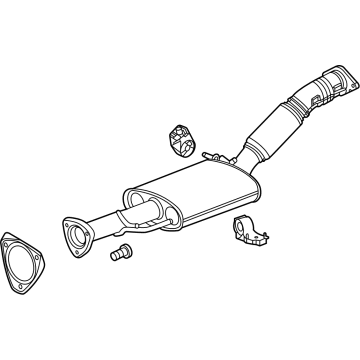 OEM 2021 Buick Encore GX Muffler & Pipe Assembly - 60004747