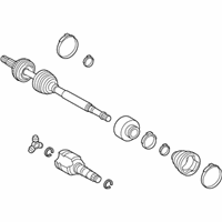 OEM Toyota Corolla Axle Assembly - 43420-02B62
