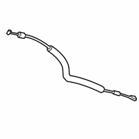 OEM Honda Pilot Cable, Rear Inside Handle - 72631-TG7-A00