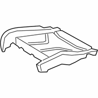 OEM 2021 BMW Z4 FOAM SECTION, SEAT - 52-10-9-460-859