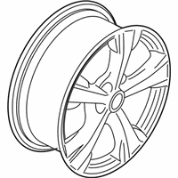 OEM Ford Escape Wheel, Alloy - GJ5Z-1007-B