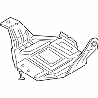 OEM BMW 640i xDrive Gran Turismo Battery Trays - 61219330165