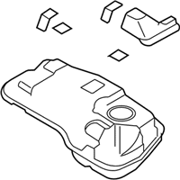 OEM Mercury Fuel Tank - AL8Z-9002-F