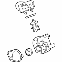 OEM 2014 Cadillac ATS Thermostat Housing - 12706565