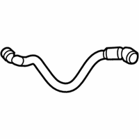 OEM 2014 BMW X1 Radiator Coolant Hose - 17-12-7-620-392