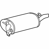 OEM 2001 Toyota Camry Muffler W/Tailpipe - 17430-7B230