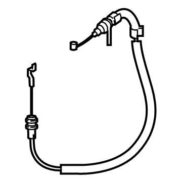 OEM BMW X6 BOWD.CABLE, OUTSIDE DOOR HAND - 51-21-7-474-622