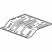 OEM Chevrolet Traverse Rear Floor Pan - 84656168